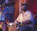 Jo Jo Yates - percussion - Keith Waithe and the Macusi Players