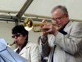 Diane McLaughlin - sax and Chris Hodgkins - trumpet